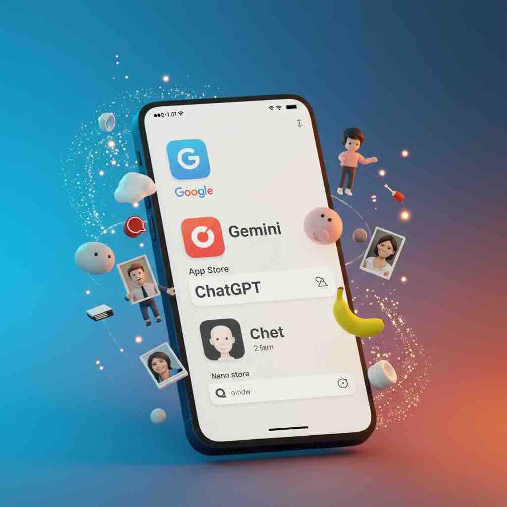 Google Gemini erobert mit viraler KI-Funktion den iOS App Store: Übertrifft ChatGPT