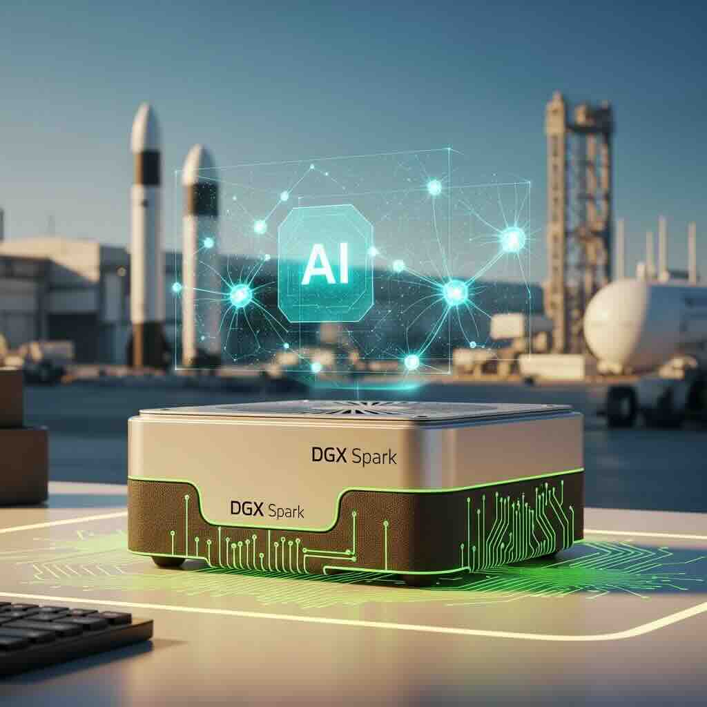 NVIDIA DGX Spark Auslieferung gestartet: Jensen Huang übergibt ersten Desktop-KI-Supercomputer bei SpaceX