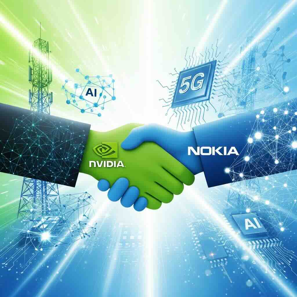 Nvidia investiert strategisch 1 Milliarde Dollar in Nokia und läutet eine neue Ära des 6G AI-nativen Netzwerks ein