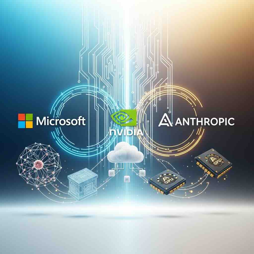 Technologiegiganten schließen sich zusammen: Microsoft und Nvidia investieren 15 Milliarden US-Dollar in die Zukunft der Anthropic-KI