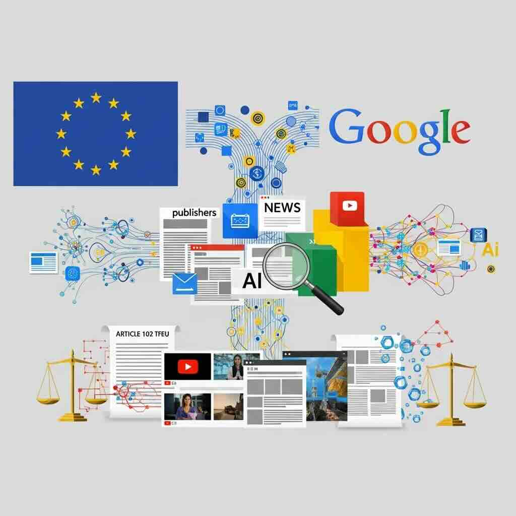 欧州委員会、GoogleのAIコンテンツ利用慣行に関する正式調査を開始