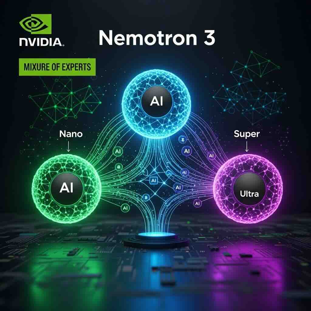 NVIDIA enthüllt Nemotron 3: Revolutionäre offene Modellfamilie treibt die Entwicklung der nächsten Generation agentischer KI voran