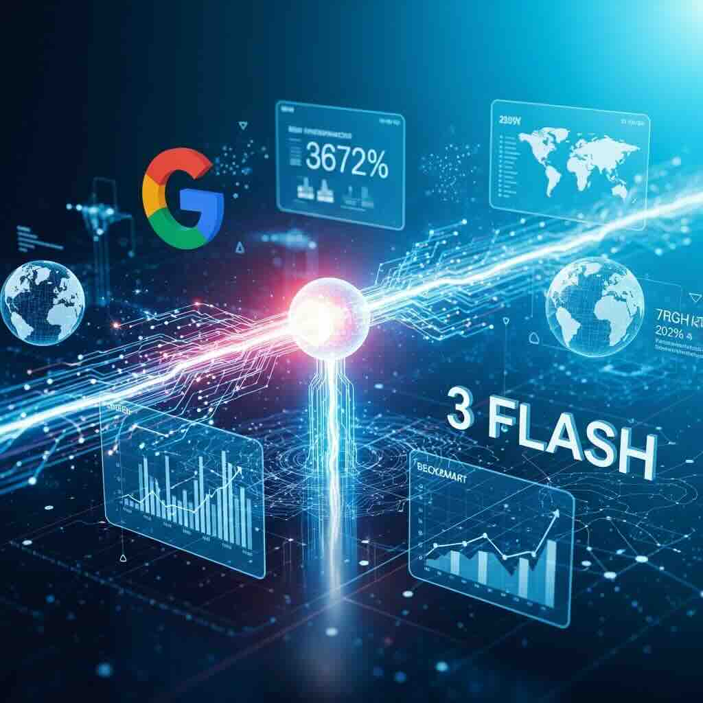 GoogleがGemini 3 Flashを展開：最先端のAI知能がフラッシュスピードのパフォーマンスと世界中で出会う