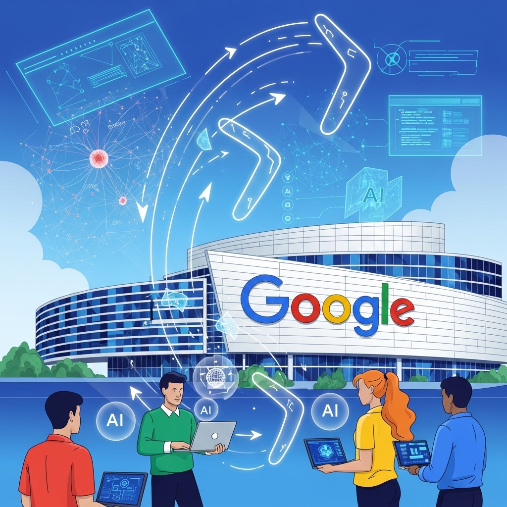 Googleの戦略的ブーメラン：大手テック企業、元従業員プールからAIエンジニアリング人材の20%を奪還