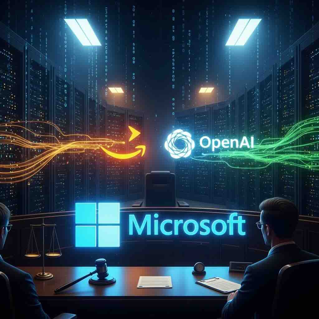 Azure unter Beschuss: Wie ein 50-Milliarden-Dollar-Deal von Amazon Microsoft mit OpenAI auf Kriegsfuß setzte