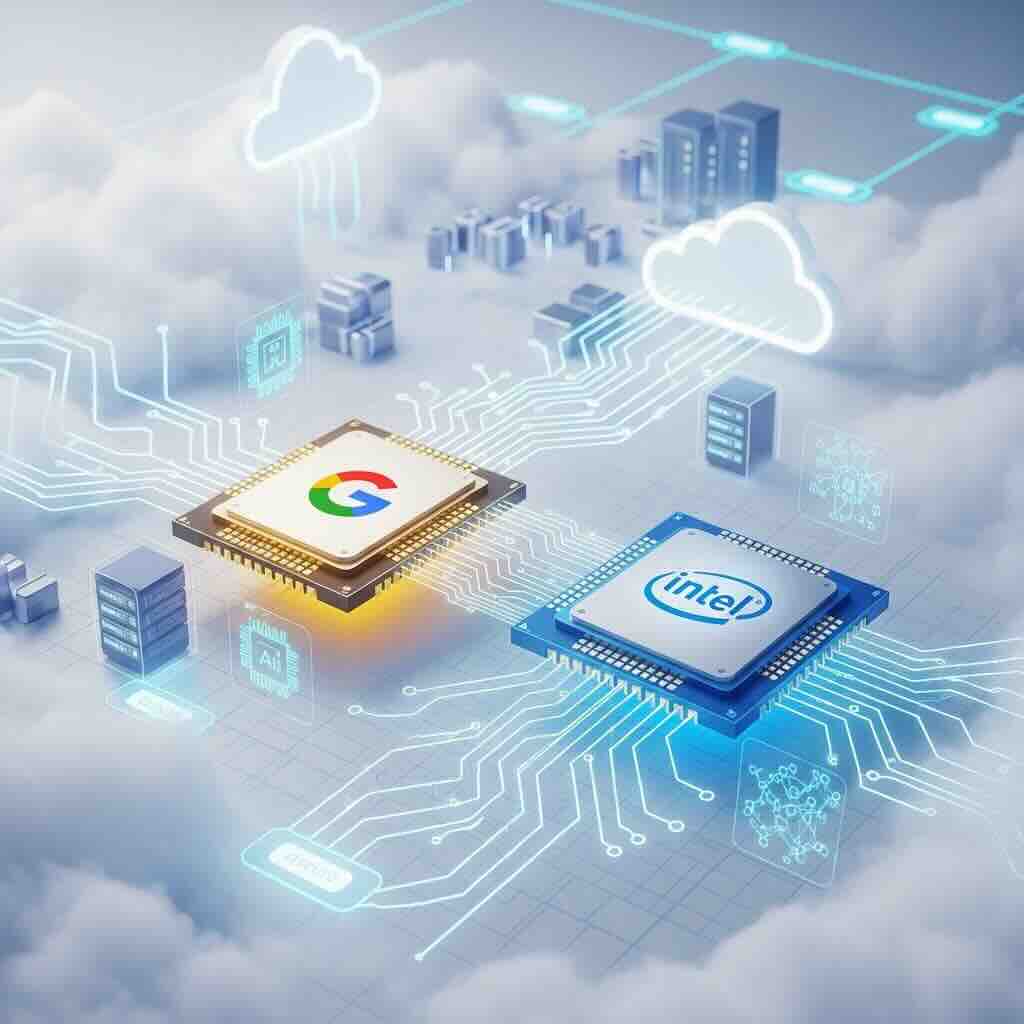 Intel und Google unterzeichnen mehrjährigen KI-Infrastrukturvertrag — Xeon CPUs und kundenspezifische IPUs im Mittelpunkt